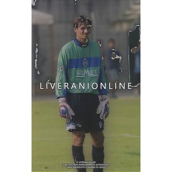 03-08-1999 ALZANO LOMBARDO-AMICHEVOLE ALZANO-ATALANTA NELLA FOTO DAVIDE PINATO AG ALDO LIVERANI SAS