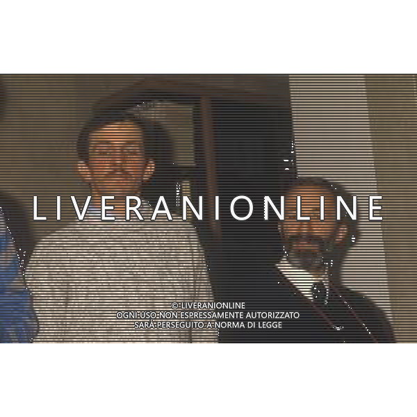 RETROSPETTIVA MAURIZIO DA ZOLT FONDISTA NELLA FOTO MAURIZIO DA ZOLT CON IL PROFESSORE FRANCESCO CONCONI AG ALDO LIVERANI SAS  
