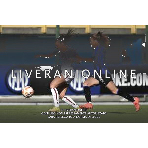 TVRG Annamaria Serturini (Roma) e Beatrice Merlo (Inter) Inter vs Roma Sesto San Giovanni (MI) 29-10-2022 Stadio Ernesto Breda Serie A femminile TIMVISION - 8a giornata foto Roberto Garavaglia/ag. Aldo Liverani sas /AGENZIA ALDO LIVERANI SAS