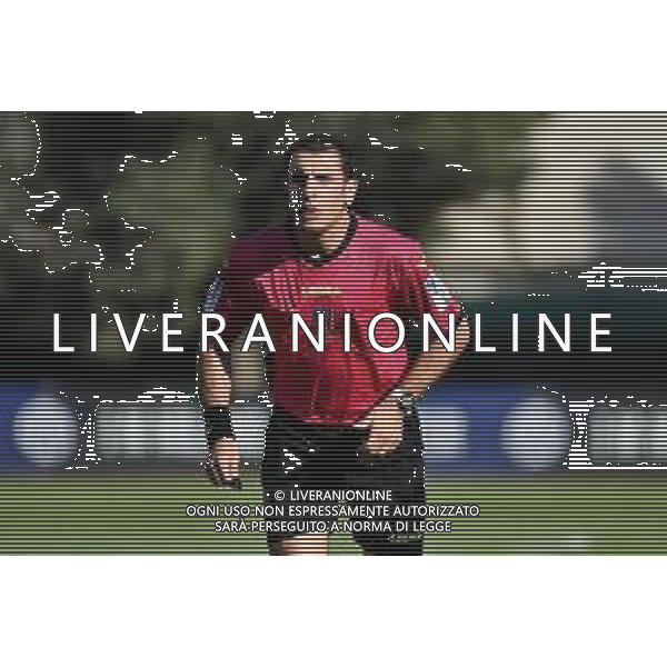 TVRG l\'arbitro Stefano Milone di Taurianova (RC) Inter vs Roma Sesto San Giovanni (MI) 29-10-2022 Stadio Ernesto Breda Serie A femminile TIMVISION - 8a giornata foto Roberto Garavaglia/ag. Aldo Liverani sas /AGENZIA ALDO LIVERANI SAS