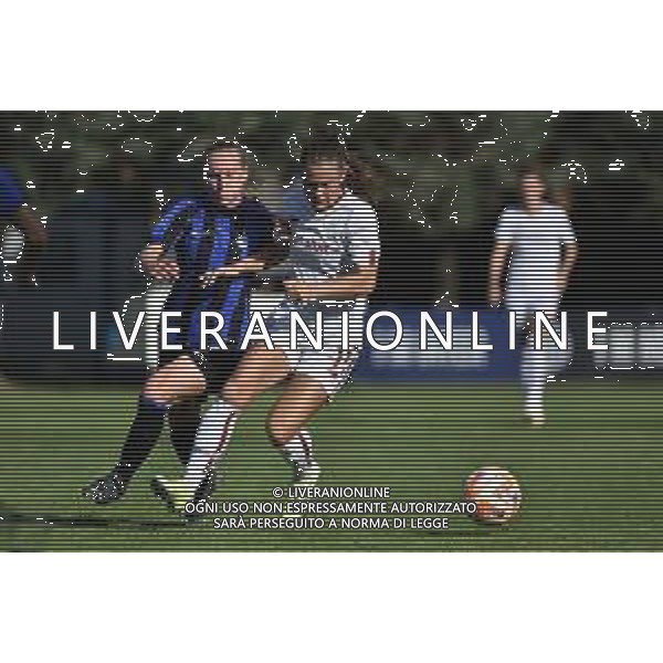 TVRG Henrietta Csiszar (Inter) e Emilie Haavi (Roma) Inter vs Roma Sesto San Giovanni (MI) 29-10-2022 Stadio Ernesto Breda Serie A femminile TIMVISION - 8a giornata foto Roberto Garavaglia/ag. Aldo Liverani sas /AGENZIA ALDO LIVERANI SAS