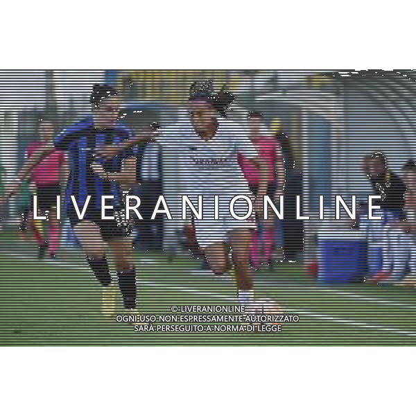 TVRG Andressa Alves da Silva (Roma) e sulla DX Marta Teresa Pandini (Inter) Inter vs Roma Sesto San Giovanni (MI) 29-10-2022 Stadio Ernesto Breda Serie A femminile TIMVISION - 8a giornata foto Roberto Garavaglia/ag. Aldo Liverani sas /AGENZIA ALDO LIVERANI SAS