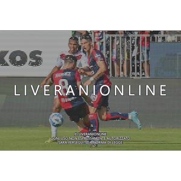 29-10-2022. Cagliari Calcio-Reggina C.S. 11° giornata serie BKT 2022/2023, stadio Unipol Domus Cagliari. Foto Salvatore Moi/Aldo Liverani s.a.s. Nella foto: Nahitan Nandez Cagliari, Alessandro Di Padro Cagliari ©MOI /AGENZIA ALDO LIVERANI SAS