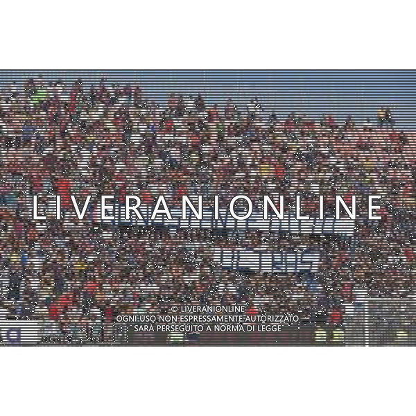29-10-2022. Cagliari Calcio-Reggina C.S. 11° giornata serie BKT 2022/2023, stadio Unipol Domus Cagliari. Foto Salvatore Moi/Aldo Liverani s.a.s. Nella foto: Tifosi Cagliari. striscione ©MOI /AGENZIA ALDO LIVERANI SAS