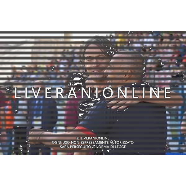 29-10-2022. Cagliari Calcio-Reggina C.S. 11° giornata serie BKT 2022/2023, stadio Unipol Domus Cagliari. Foto Salvatore Moi/Aldo Liverani s.a.s. Nella foto: Filippo Inzaghi allenatore Reggina, Fabio Liverani allenatore Cagliari ©MOI /AGENZIA ALDO LIVERANI SAS