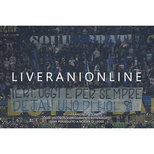 striscione dei tifosi per Dejan Stankovic Inter vs Sampdoria Milano 29-10-2022 Stadio Giuseppe Meazza - San Siro Campionato Serie A TIM - 12a giornata foto Roberto Garavaglia/ag. Aldo Liverani sas / AGENZIA ALDO LIVERANI SAS