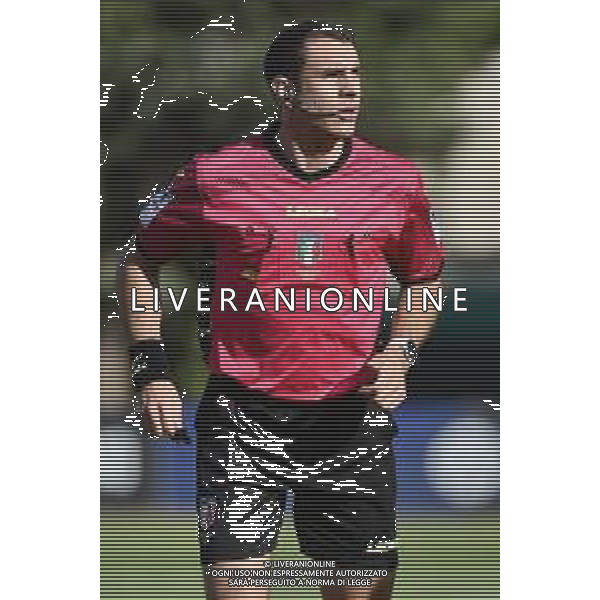 TVRG l\'arbitro Stefano Milone di Taurianova (RC) Inter vs Roma Sesto San Giovanni (MI) 29-10-2022 Stadio Ernesto Breda Serie A femminile TIMVISION - 8a giornata foto Roberto Garavaglia/ag. Aldo Liverani sas / AGENZIA ALDO LIVERANI SAS