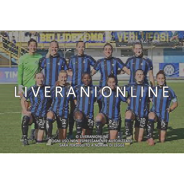 TVRG la formazione dell\'Inter, in piedi da SX Francesca Durante, Stefanie Van der Gragt, Anna Bjork Kristjansdottir, Gloria Marinelli e Irene Santi; in basso da SX Henrietta Csiszar, Anja Sonstevold, Ajara Nchout Njoya, Flaminia Simonetti, Marta Teresa Pandini e Beatrice Merlo Inter vs Roma Sesto San Giovanni (MI) 29-10-2022 Stadio Ernesto Breda Serie A femminile TIMVISION - 8a giornata foto Roberto Garavaglia/ag. Aldo Liverani sas / AGENZIA ALDO LIVERANI SAS