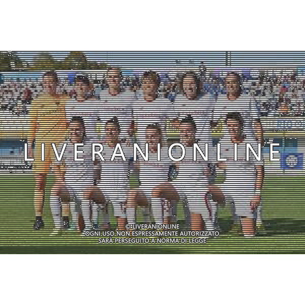 TVRG la formazione della Roma, in piedi da SX Camelia Ceasar, Norma Cinotti, Carina Wenninger, Moeka Minami, Elena Linari e Andressa Alves da Silva; in basso da SX Emilie Haavi, Elisa Bartoli, Giada Greggi, Annamaria Serturini e Valentina Giacinti Inter vs Roma Sesto San Giovanni (MI) 29-10-2022 Stadio Ernesto Breda Serie A femminile TIMVISION - 8a giornata foto Roberto Garavaglia/ag. Aldo Liverani sas / AGENZIA ALDO LIVERANI SAS