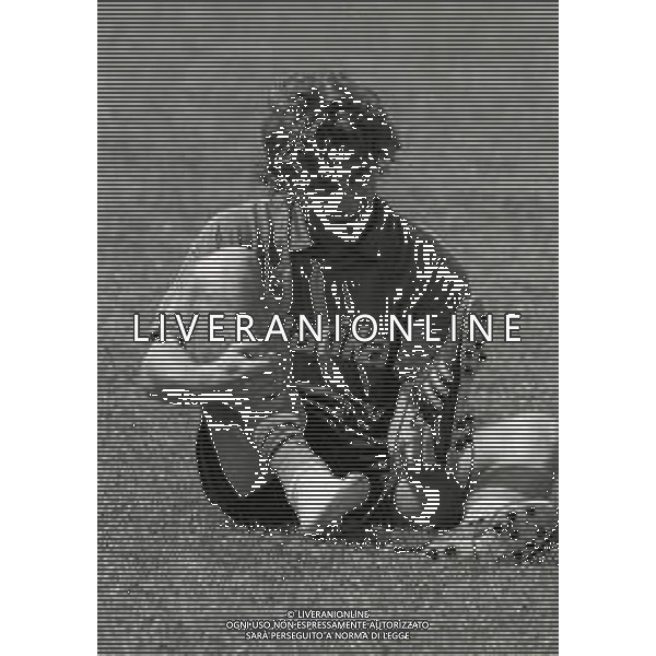 1992 ALLENAMENTO ROMA CALCIO NELLA FOTO LUIGI GARZJA AG ALDO LIVERANI SAS