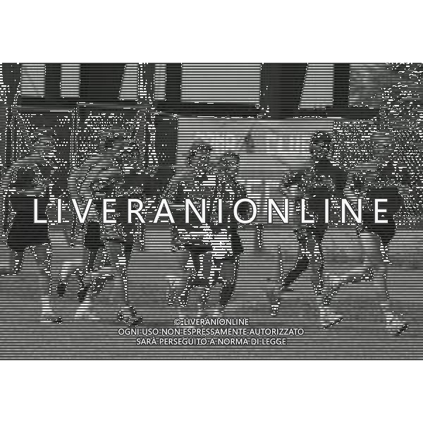 1992 ALLENAMENTO ROMA CALCIO NELLA FOTO ALLENAMETO ROMA CALCIO AG ALDO LIVERANI SAS