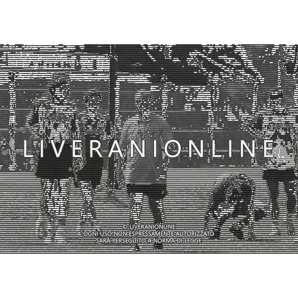 1992 ALLENAMENTO ROMA CALCIO NELLA FOTO VUJADIN BOSKOV E SINISA MIHAJLOVIC AG ALDO LIVERANI SAS