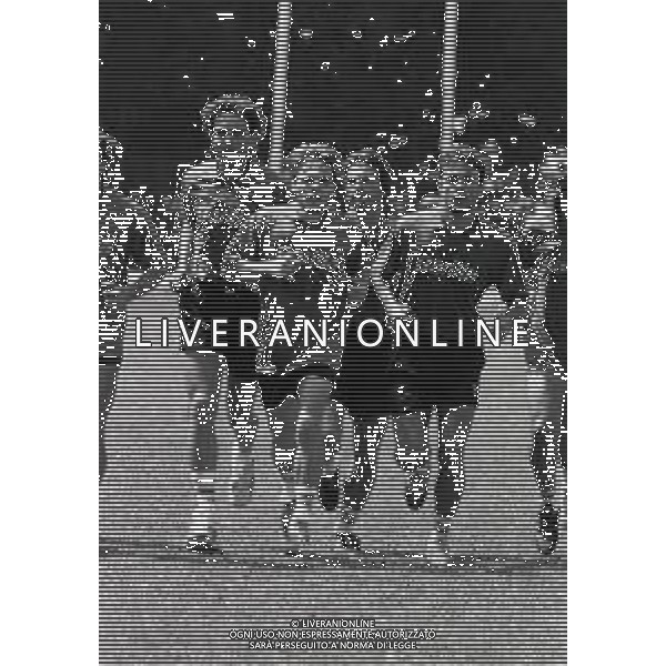 1992 ALLENAMENTO ROMA CALCIO NELLA FOTO SINISA MIHAJLOVIC-THOMAS HASSLER-LUIGI GARZJA E AMEDEO CARBONI AG ALDO LIVERANI SAS