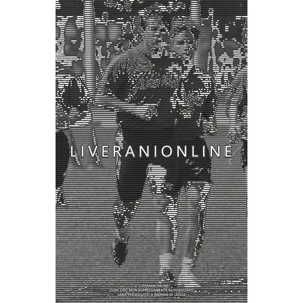 1992 ALLENAMENTO ROMA CALCIO NELLA FOTO SEBASTIANO NELA AG ALDO LIVERANI SAS