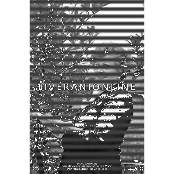 RETROSPETTIVA MARIANA FRIGENI CAREDDU SCRITTRICE NELLA FOTO NELLA SUA ABITAZIONE A BERGAMO NOVEMBRE 1976 ©Archivio Giovanni Liverani/AGENZIA ALDO LIVERANI SAS