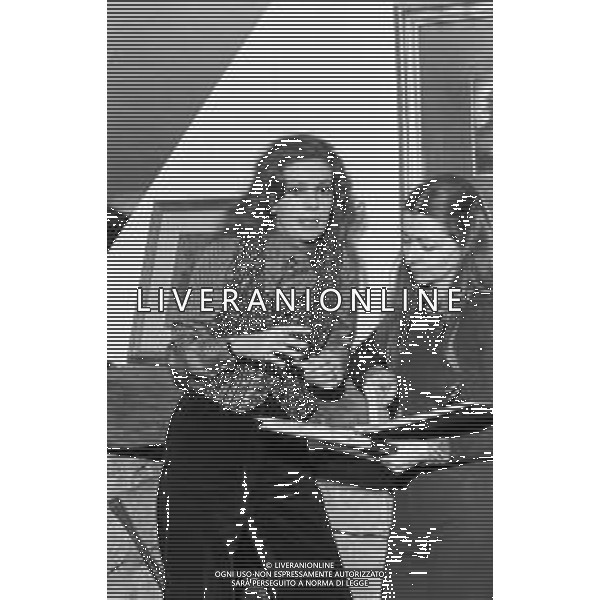RETROSPETTIVA STEFANIA CAREDDU ATTRICE NELLA FOTO NELLA SUA ABITAZIONE A BERGAMO NOVEMBRE 1976 ©Archivio Giovanni Liverani/AGENZIA ALDO LIVERANI SAS