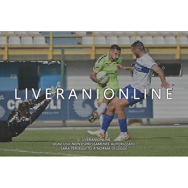 TVRG Alessandro Piu (Pro Patria) occasione da gol Pro Sesto vs Pro Patria Sesto San Giovanni (MI) 30-10-2022 Stadio Ernesto Breda Campionato Serie C girone A - 11a giornata foto Roberto Garavaglia/ag. Aldo Liverani sas