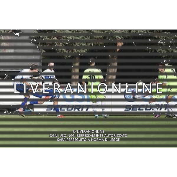 TVRG Nicolo\' Bruschi (Pro Sesto) SX segna il gol dell\'1 a 0 Pro Sesto vs Pro Patria Sesto San Giovanni (MI) 30-10-2022 Stadio Ernesto Breda Campionato Serie C girone A - 11a giornata foto Roberto Garavaglia/ag. Aldo Liverani sas