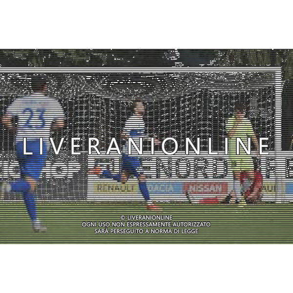 TVRG Nicolo\' Bruschi (Pro Sesto) esulta dopo il gol dell\'1 a 0 Pro Sesto vs Pro Patria Sesto San Giovanni (MI) 30-10-2022 Stadio Ernesto Breda Campionato Serie C girone A - 11a giornata foto Roberto Garavaglia/ag. Aldo Liverani sas