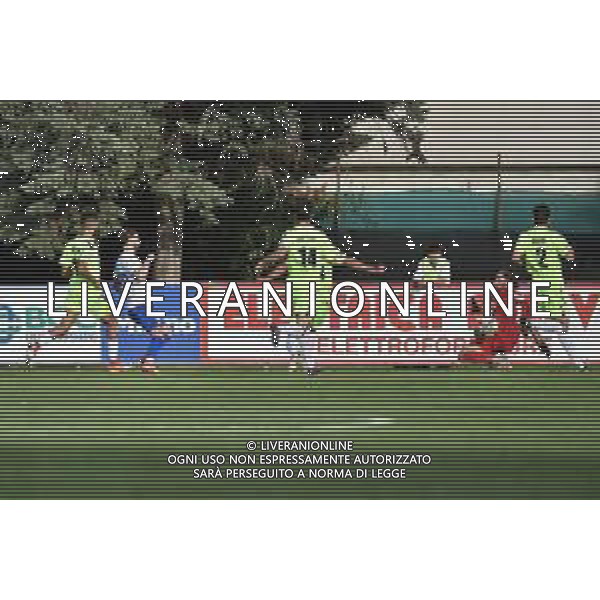 TVRG Nicolo\' Bruschi (Pro Sesto) segna il gol del 2 a 0 Pro Sesto vs Pro Patria Sesto San Giovanni (MI) 30-10-2022 Stadio Ernesto Breda Campionato Serie C girone A - 11a giornata foto Roberto Garavaglia/ag. Aldo Liverani sas
