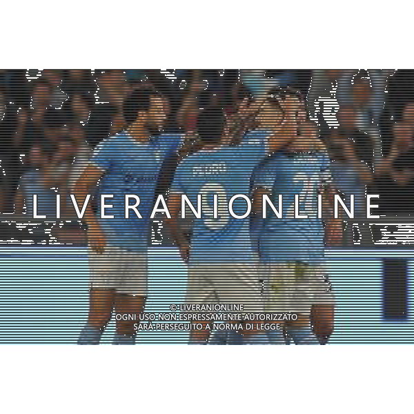Lazio vs Salernitana Campionato Serie A TIM - 12 Giornata Stadio Olimpico - Roma 30-10-2022 nella foto Esultanza Lazio FOTO FEDERICO GAETANO-AG ALDO LIVERANI SAS