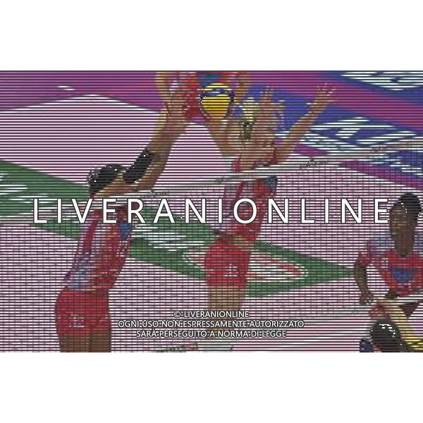 TVRG Jordan Thompson (Vero Volley Milano) e Jovana Stevanovic (Vero Volley Milano) Vero Volley Milano vs Volley Bergamo 1991 Monza 30-10-2022 Arena di Monza campionato femminile Serie A1 - 3a giornata regular season foto Roberto Garavaglia/ag. Aldo Liverani sas / AGENZIA ALDO LIVERANI SAS