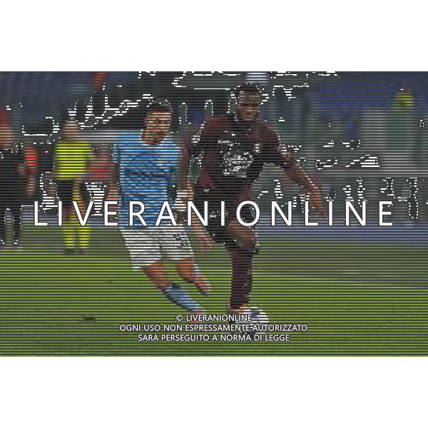 Lazio vs Salernitana Campionato Serie A TIM - 12 Giornata Stadio Olimpico - Roma 30-10-2022 nella foto Coulibaly e Cataldi ©Federico Gaetano / AGENZIA ALDO LIVERANI SAS