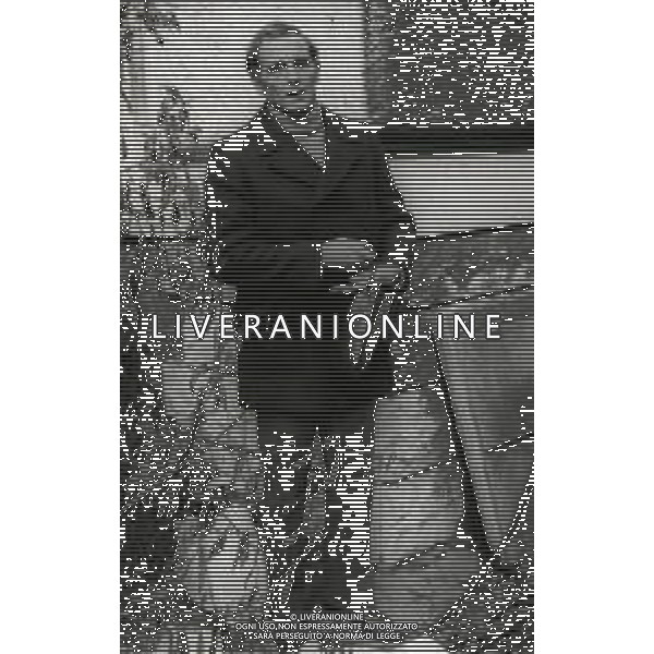 RETROSPETTIVA PHILIPPE LEROY ATTORE NELLA FOTO PHILIPPE LEROY A ROMA NELL\'ANNO 1968  AG ALDO LIVERANI SAS  