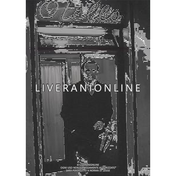 RETROSPETTIVA PHILIPPE LEROY ATTORE NELLA FOTO PHILIPPE LEROY A ROMA NELL\'ANNO 1968  AG ALDO LIVERANI SAS  