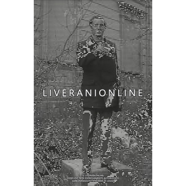 RETROSPETTIVA PHILIPPE LEROY ATTORE NELLA FOTO PHILIPPE LEROY A ROMA NELL\'ANNO 1968  AG ALDO LIVERANI SAS  