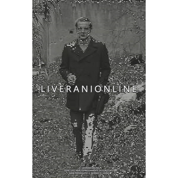 RETROSPETTIVA PHILIPPE LEROY ATTORE NELLA FOTO PHILIPPE LEROY A ROMA NELL\'ANNO 1968  AG ALDO LIVERANI SAS  