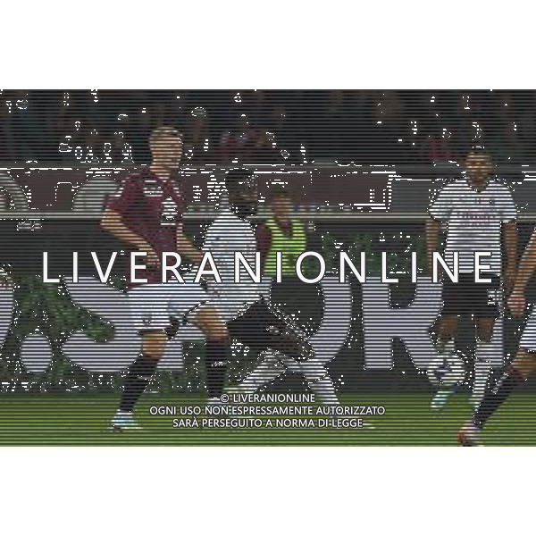 Torino 30.10.2022 Stadio Grande Torino ©Manuela Viganti/Agenzia Aldo Liverani Torino vs Milan Campionato Calcio Serie A TIM 2022/2023 12a giornata Nella foto: perr schuurs e divock origi ©AGENZIA ALDO LIVERANI SAS