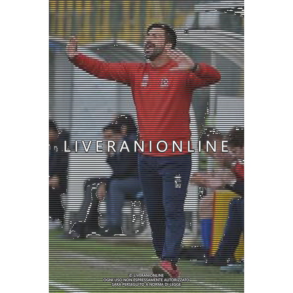 TVRG Matteo Andreoletti allenatore Pro Sesto Pro Sesto vs Pro Patria Sesto San Giovanni (MI) 30-10-2022 Stadio Ernesto Breda Campionato Serie C girone A - 11a giornata foto Roberto Garavaglia/ag. Aldo Liverani sas / AGENZIA ALDO LIVERANI SAS