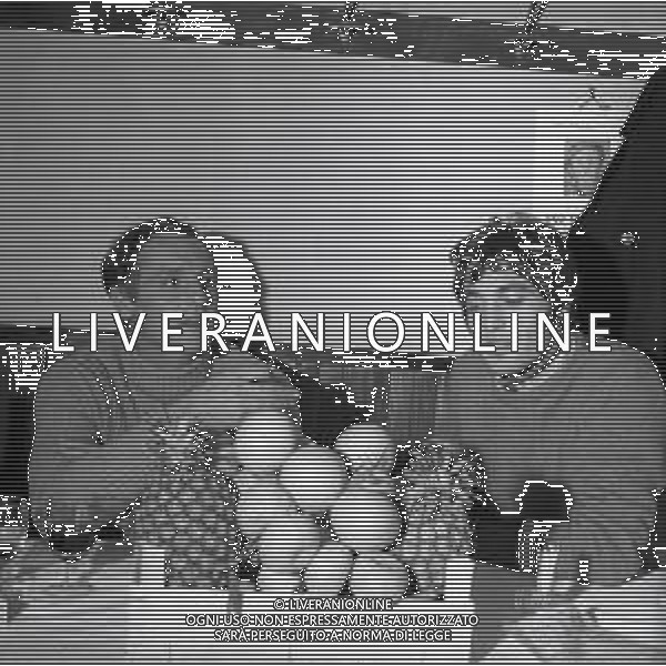 RETROSPETTIVA PHILIPPE LEROY ATTORE NELLA FOTO PHILIPPE LEROY A ROMA NELL\'ANNO 1968 IN UN RISTORANTE ROMANO AG ALDO LIVERANI SAS  