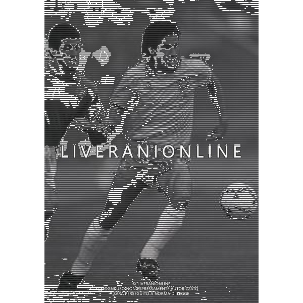 14-10-1989 BOLOGNA PARTITA AMICHEVOLE NAZIONALE ITALIANA -BRASILE 0-1 NELLA FOTO ANTONIO CARECA AG ALDO LIVERANI SAS
