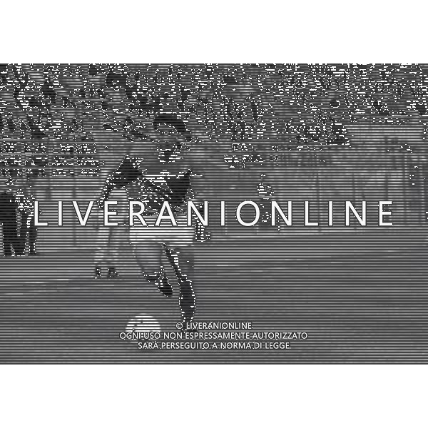 14-10-1989 BOLOGNA PARTITA AMICHEVOLE NAZIONALE ITALIANA -BRASILE 0-1 NELLA FOTO GIANLUCA VIALLI AG ALDO LIVERANI SAS