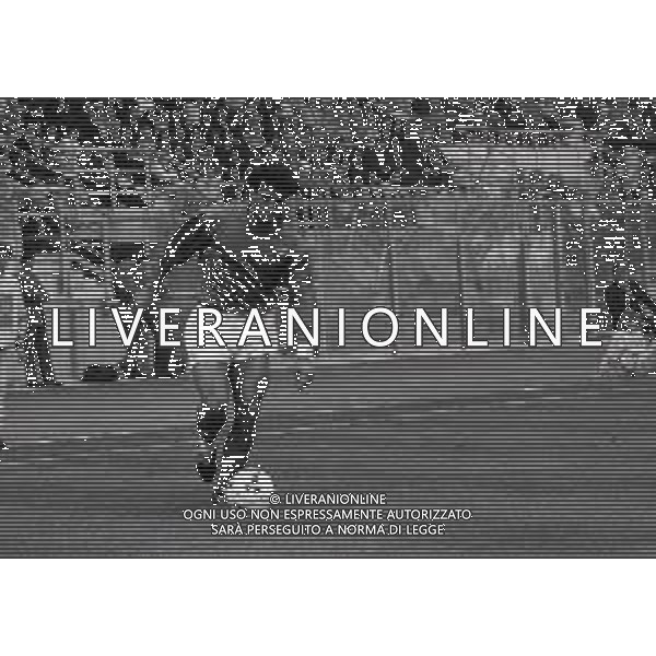 14-10-1989 BOLOGNA PARTITA AMICHEVOLE NAZIONALE ITALIANA -BRASILE 0-1 NELLA FOTO GIANLUCA VIALLI AG ALDO LIVERANI SAS