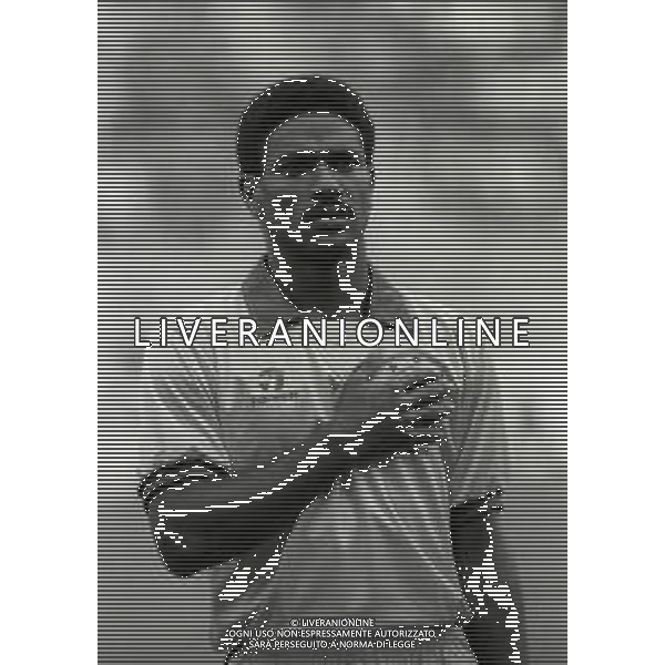 14-10-1989 BOLOGNA PARTITA AMICHEVOLE NAZIONALE ITALIANA -BRASILE 0-1 NELLA FOTO MAZINHO AG ALDO LIVERANI SAS