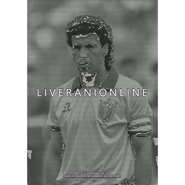 14-10-1989 BOLOGNA PARTITA AMICHEVOLE NAZIONALE ITALIANA -BRASILE 0-1 NELLA FOTO ANTONIO CARECA AG ALDO LIVERANI SAS