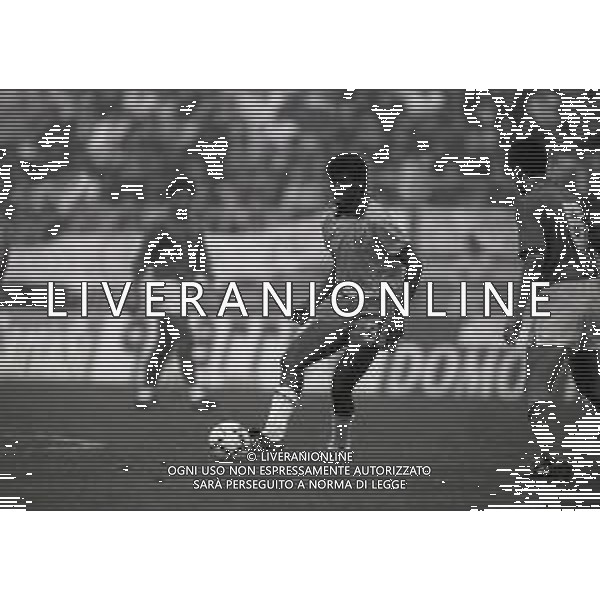 14-10-1989 BOLOGNA PARTITA AMICHEVOLE NAZIONALE ITALIANA -BRASILE 0-1 NELLA FOTO ALDAIR AG ALDO LIVERANI SAS