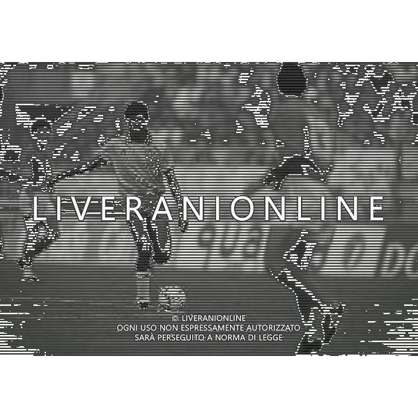14-10-1989 BOLOGNA PARTITA AMICHEVOLE NAZIONALE ITALIANA -BRASILE 0-1 NELLA FOTO ALDAIR AG ALDO LIVERANI SAS