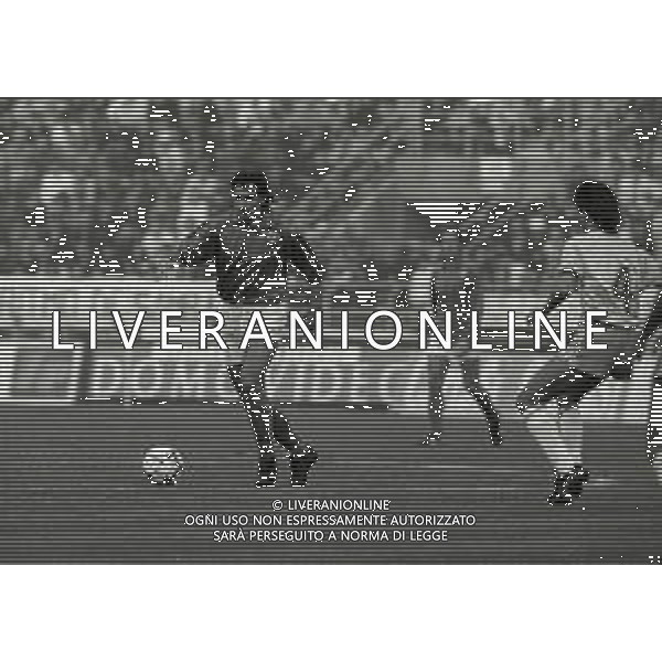 14-10-1989 BOLOGNA PARTITA AMICHEVOLE NAZIONALE ITALIANA -BRASILE 0-1 NELLA FOTO ANDREA CARNEVALE AG ALDO LIVERANI SAS