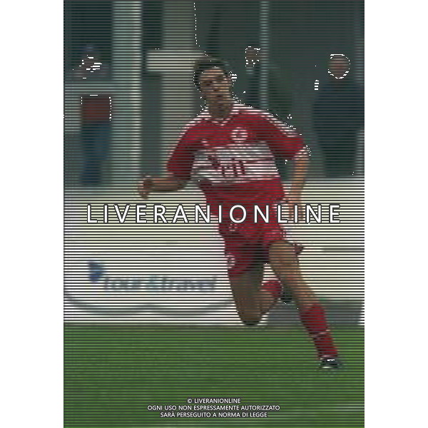 28-10-2000 VARESE CAMPIONATO DI CALCIO SERIE C VARESE-SPAL NELLA FOTO FEDERICO BALZARETTI AG ALDO LIVERANI SAS