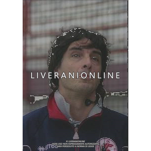 28-10-2000 VARESE CAMPIONATO DI CALCIO SERIE C VARESE-SPAL NELLA FOTO MARIO BERETTA ALLENATORE VARESE CALCIO AG ALDO LIVERANI SAS