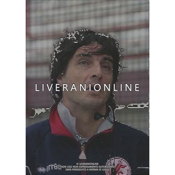 28-10-2000 VARESE CAMPIONATO DI CALCIO SERIE C VARESE-SPAL NELLA FOTO MARIO BERETTA ALLENATORE VARESE CALCIO AG ALDO LIVERANI SAS
