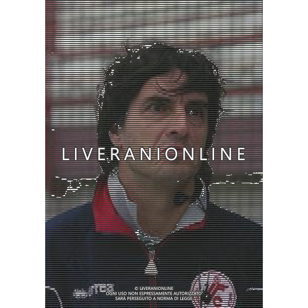 28-10-2000 VARESE CAMPIONATO DI CALCIO SERIE C VARESE-SPAL NELLA FOTO MARIO BERETTA ALLENATORE VARESE CALCIO AG ALDO LIVERANI SAS