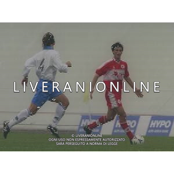 28-10-2000 VARESE CAMPIONATO DI CALCIO SERIE C VARESE-SPAL NELLA FOTO FILIPPO CAROBBIO AG ALDO LIVERANI SAS