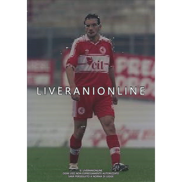28-10-2000 VARESE CAMPIONATO DI CALCIO SERIE C VARESE-SPAL NELLA FOTO FELICE FOGLIA AG ALDO LIVERANI SAS