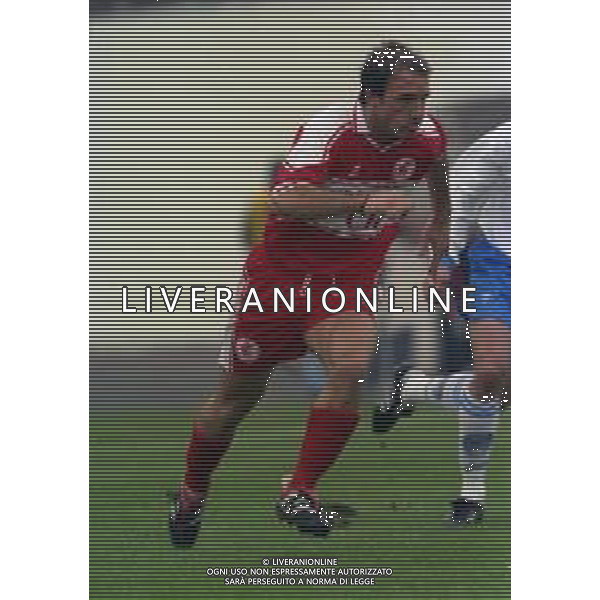 28-10-2000 VARESE CAMPIONATO DI CALCIO SERIE C VARESE-SPAL NELLA FOTO GALLO ALBERTO AG ALDO LIVERANI SAS