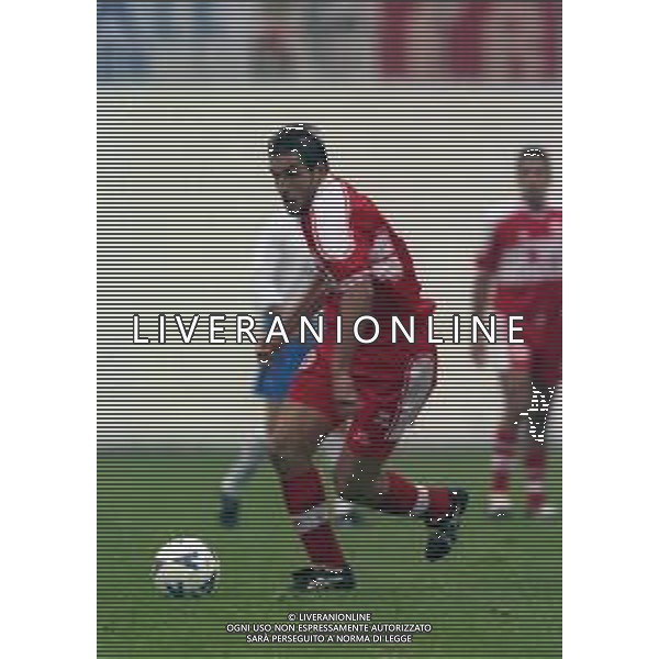 28-10-2000 VARESE CAMPIONATO DI CALCIO SERIE C VARESE-SPAL NELLA FOTO FELICE FOGLIA AG ALDO LIVERANI SAS